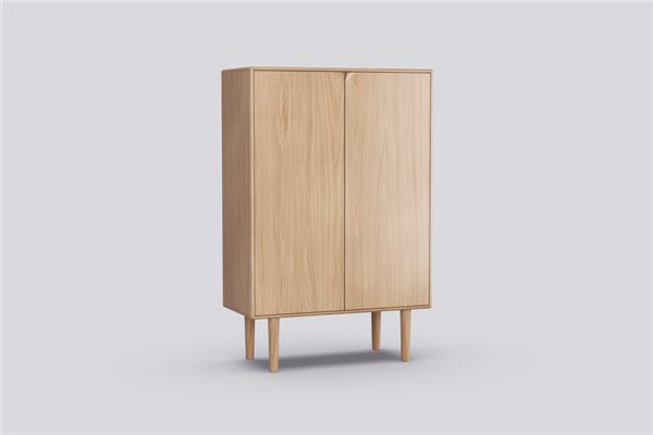 Bergkast 2-deurs - Eiken meubels